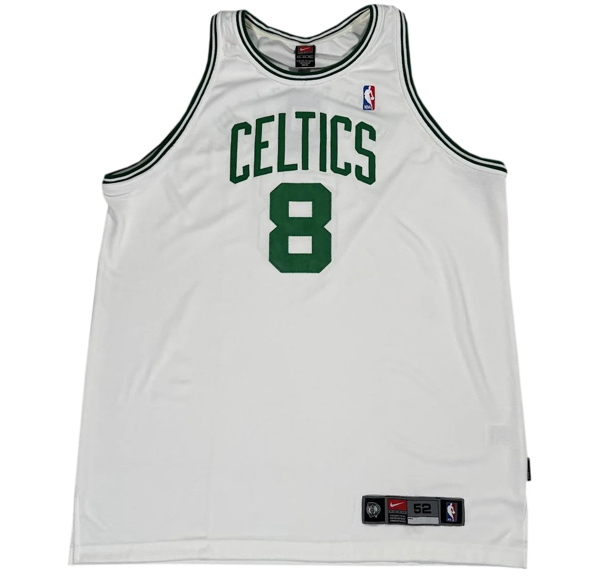 Vintage Nike Boston Celtics Antoine Walker White Authentic Jersey